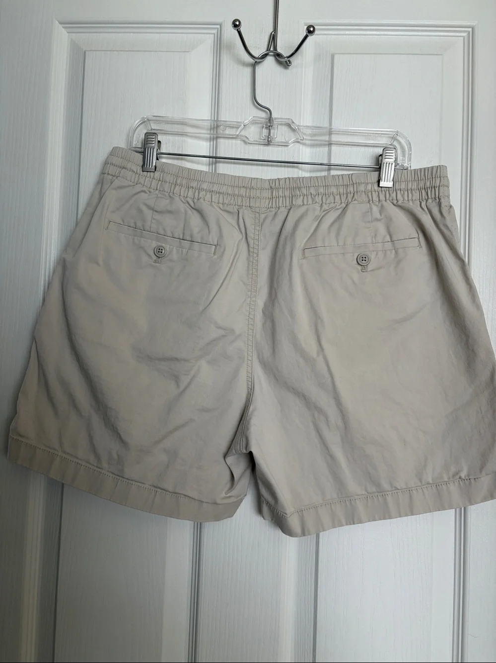 J. Crew Light Beige Drawstring Shorts